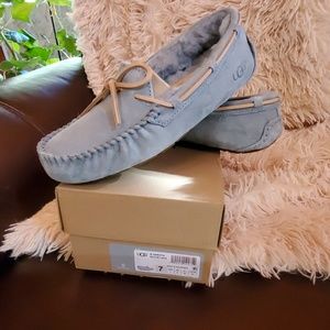UGG Blue/Grey moccasins